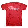 FLY SUPPLY LOGO TEE - RED