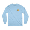 FLY SUPPLY LEARN TO FISH LONG SLEEVE SHIRT - LIGHT BLUE
