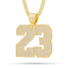 KING ICE THE 23 NECKLACE